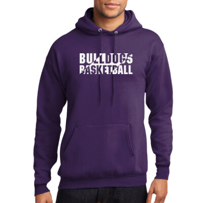 Adult Bulldogs Basketball Hoodies Thumbnail