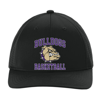 Bulldogs Basketball Perforated Adjustable Cap Thumbnail